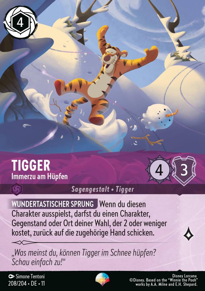 Tigger - Immerzu am Hüpfen