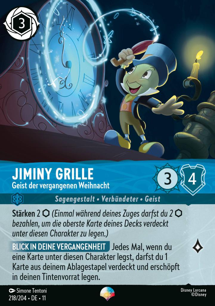 Jiminy Grille - Geist der vergangenen Weihnacht