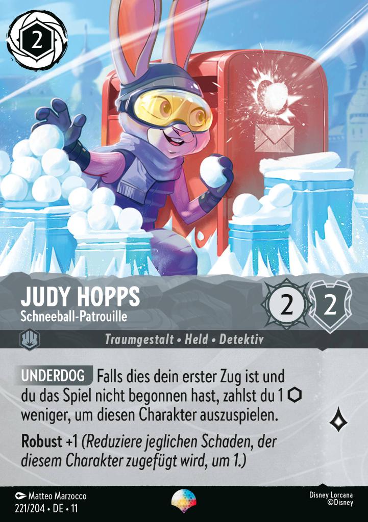 Judy Hopps - Schneeball-Patrouille