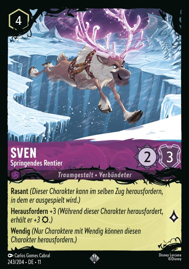 Sven - Springendes Rentier