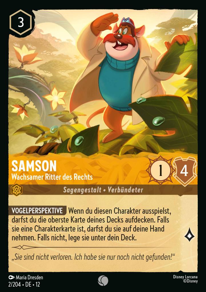 Samson - Wachsamer Ritter des Rechts