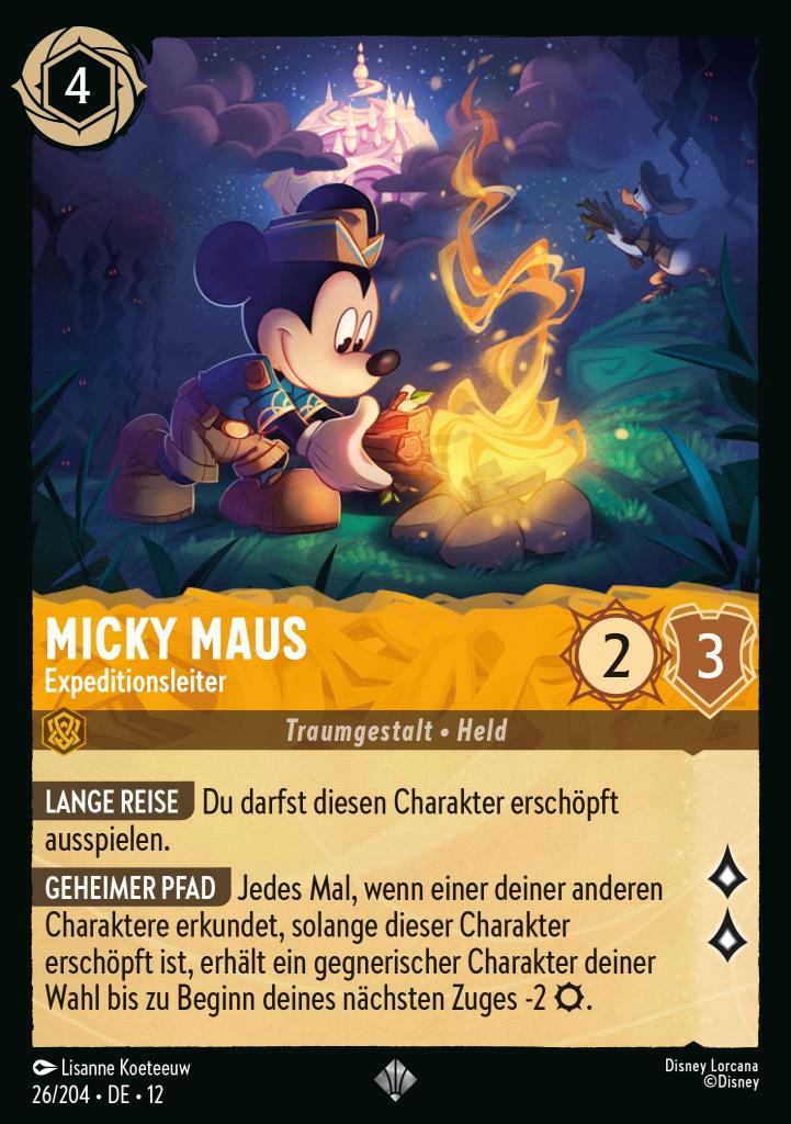 Micky Maus - Expeditionsleiter