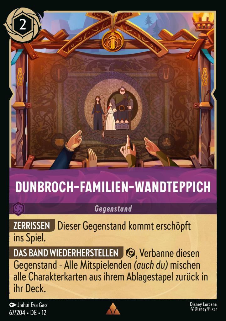 DunBroch-Familien-Wandteppich - 