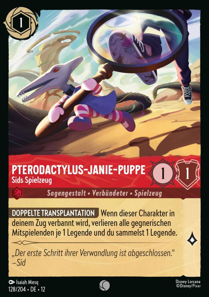 Pterodactylus-Janie-Puppe - Sids Spielzeug