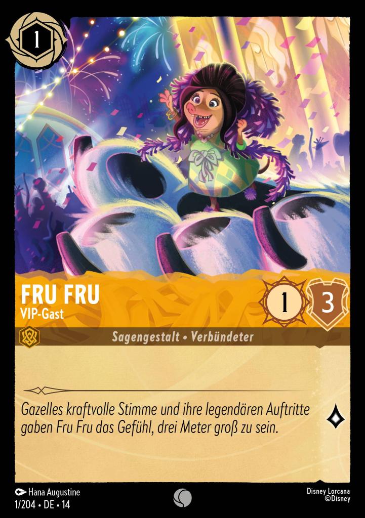 Fru Fru - VIP-Gast