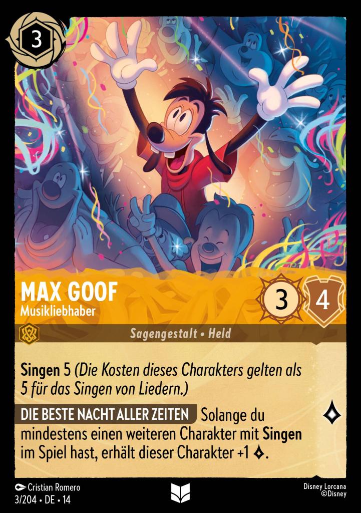 Max Goof - Musikliebhaber
