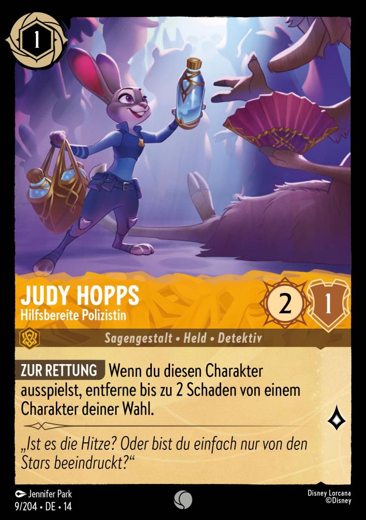 Judy Hopps - Hilfsbereite Polizistin