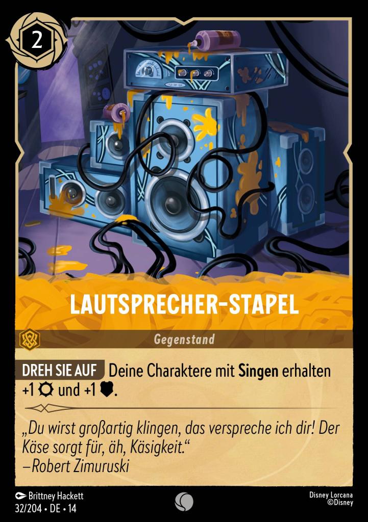 Lautsprecher-Stapel
