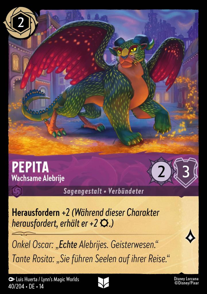 Pepita - Wachsame Alebrije