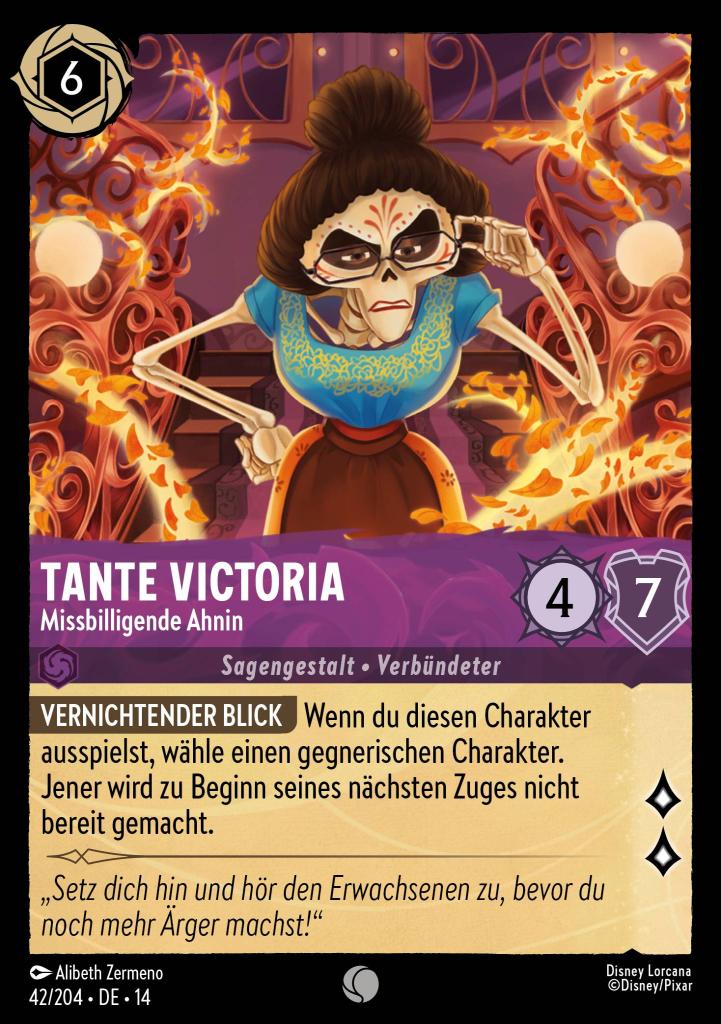 Tante Victoria - Missbilligende Ahnin