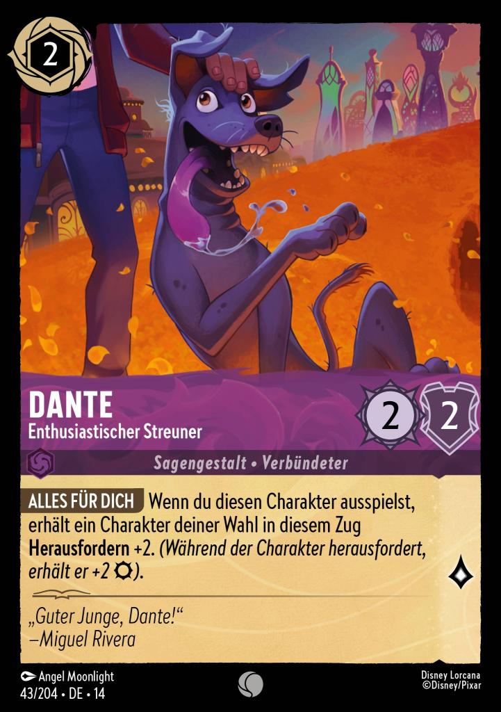 Dante - Enthusiastischer Streuner