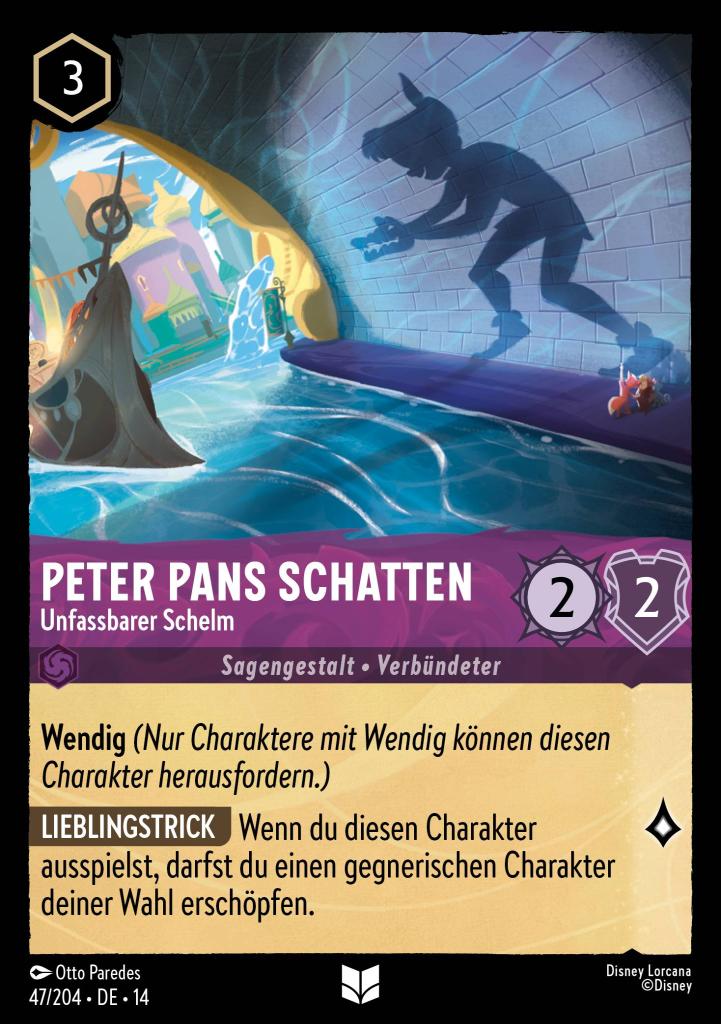Peter Pans Schatten - Unfassbarer Schelm