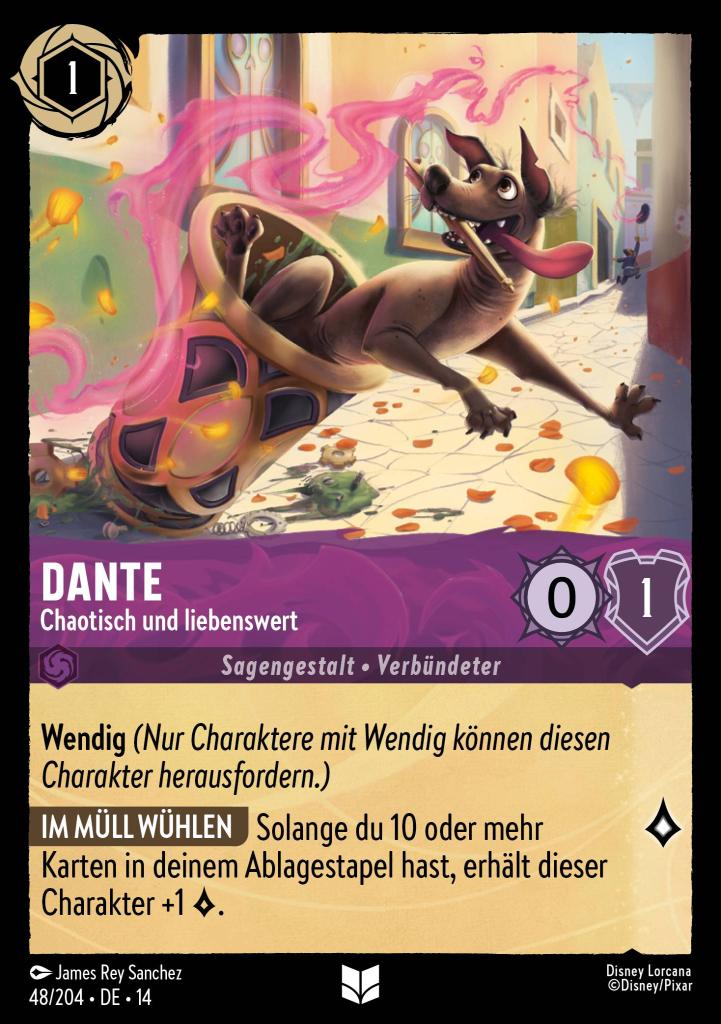 Dante - Chaotisch und liebenswert