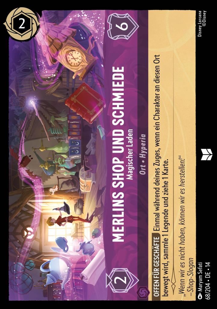 Merlins Shop und Schmiede - Magischer Laden