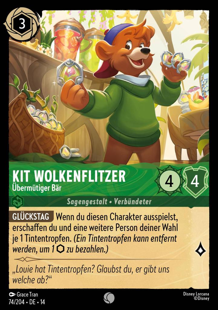 Kit Wolkenflitzer - Übermütiger Bär