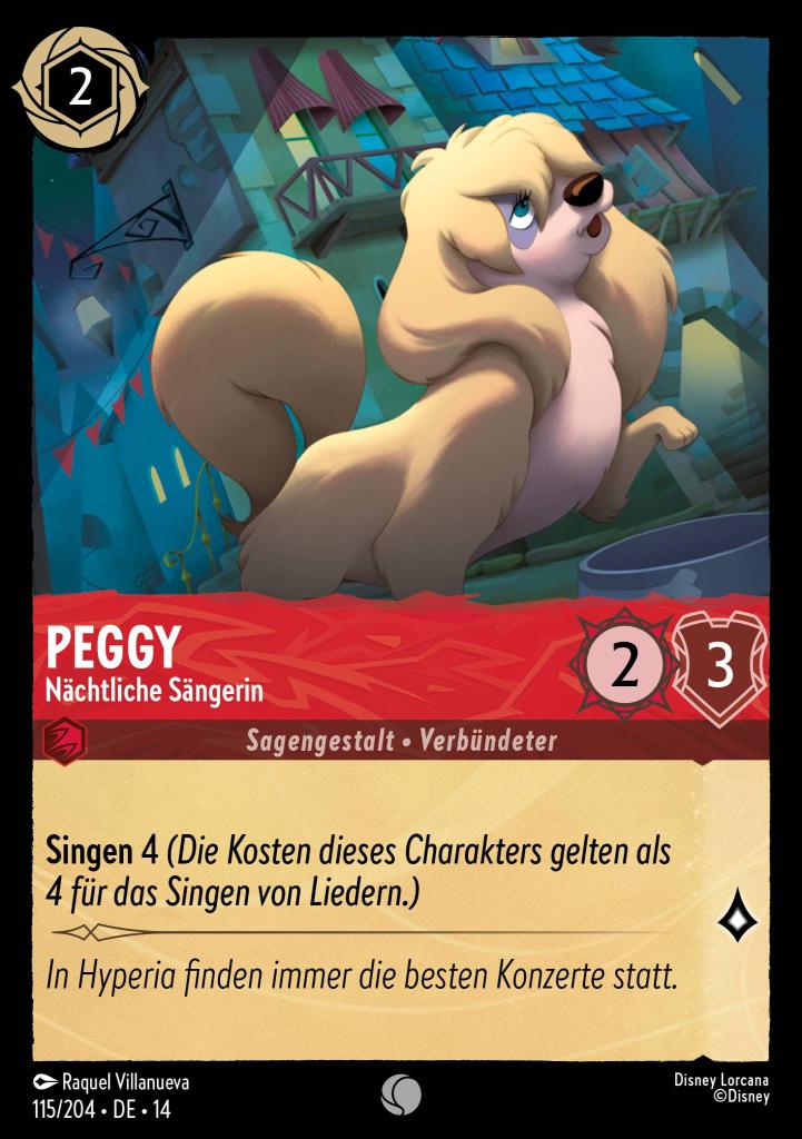 Peggy - Nächtliche Sängerin
