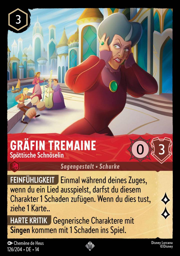 Gräfin Tremaine - Spöttische Schnöselin