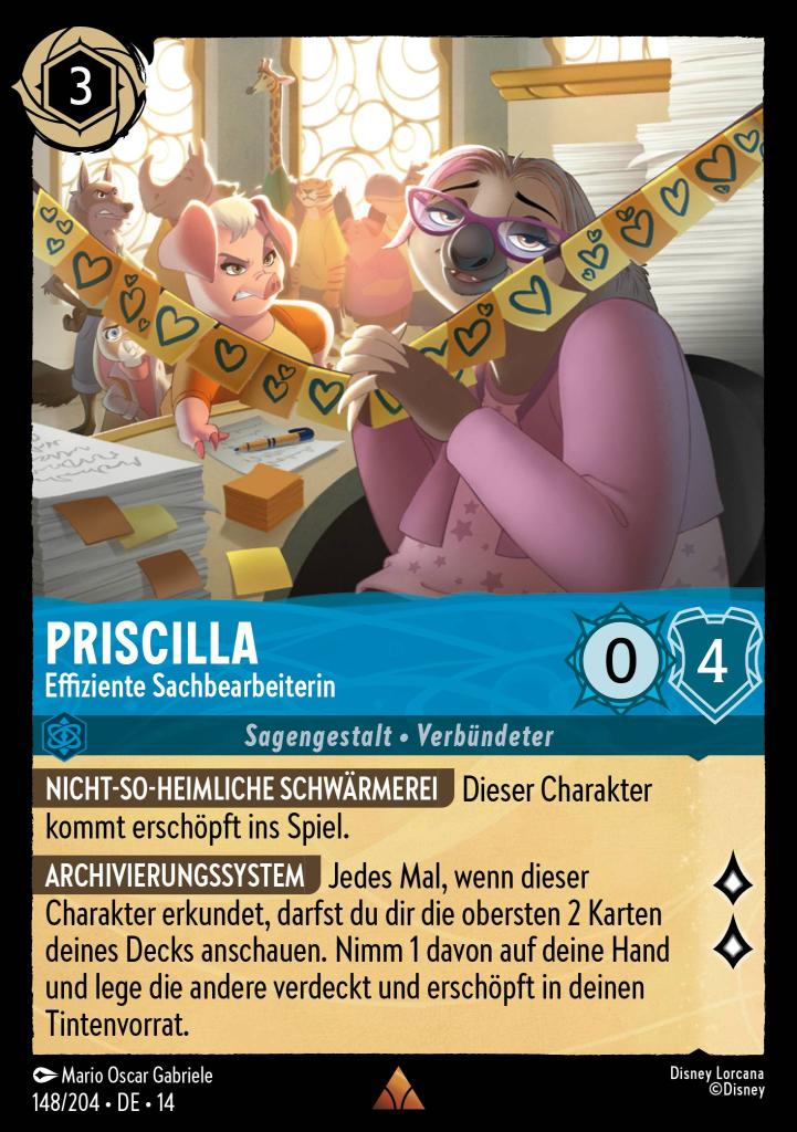 Priscilla - Effiziente Sachbearbeiterin