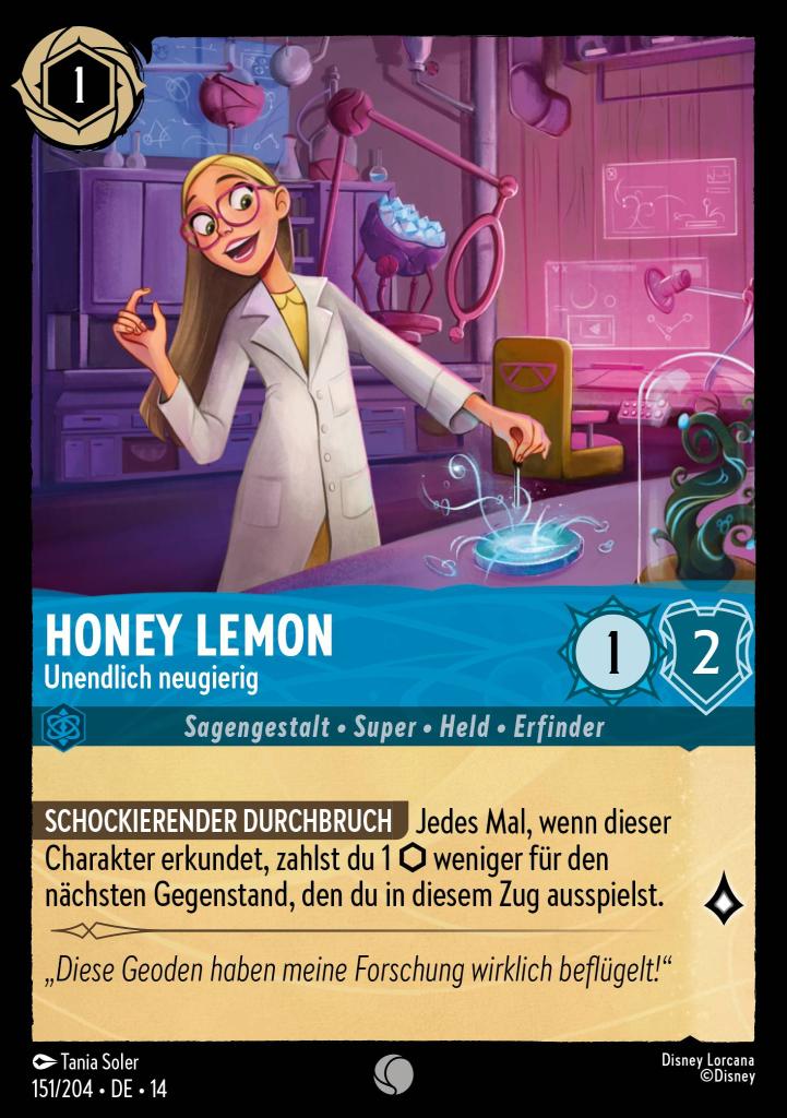 Honey Lemon - Unendlich neugierig