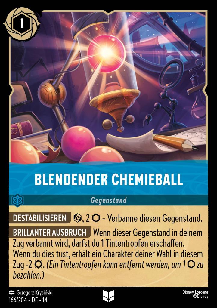 Blendender Chemieball