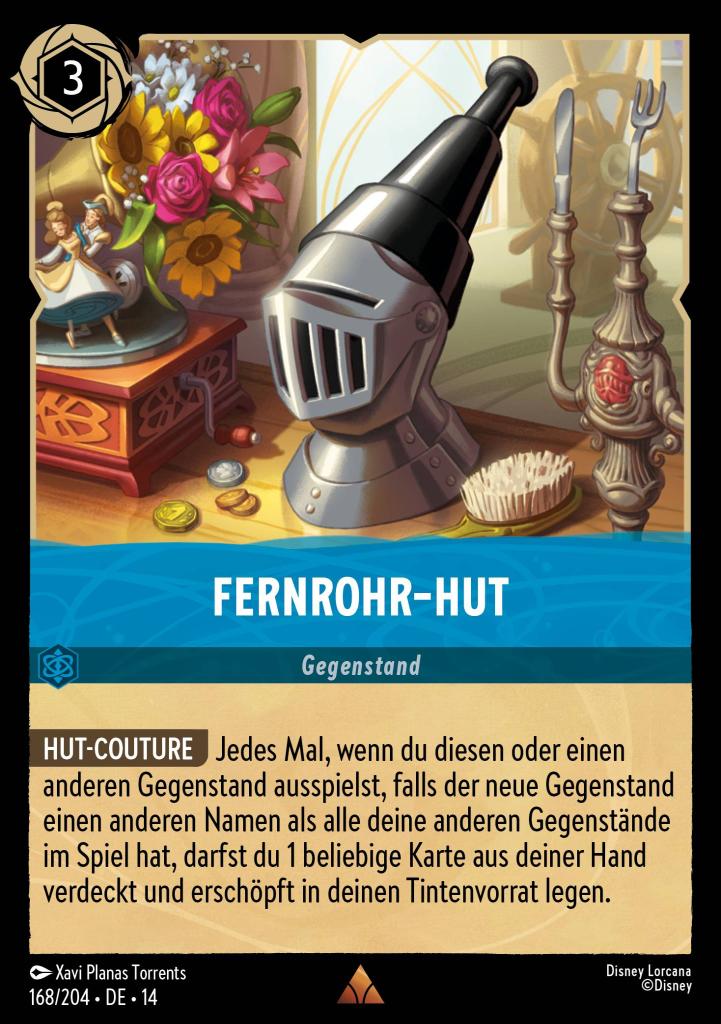 Fernrohr-Hut