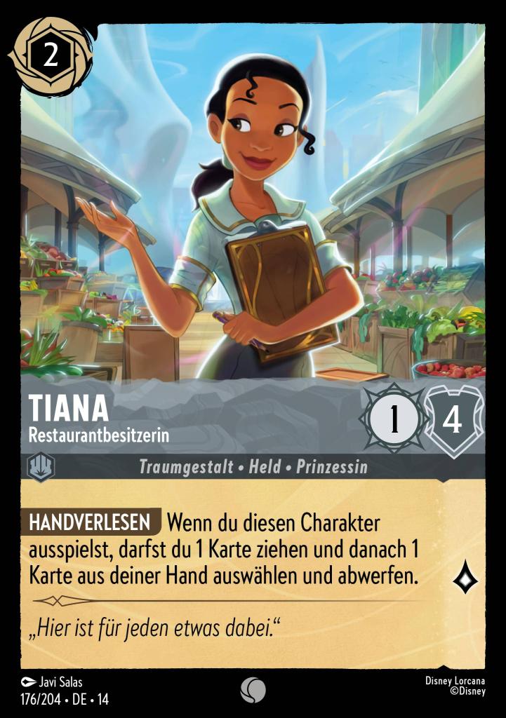 Tiana - Restaurantbesitzerin