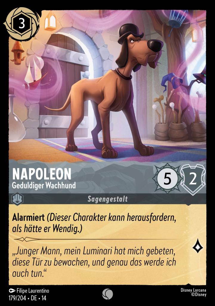 Napoleon - Geduldiger Wachhund