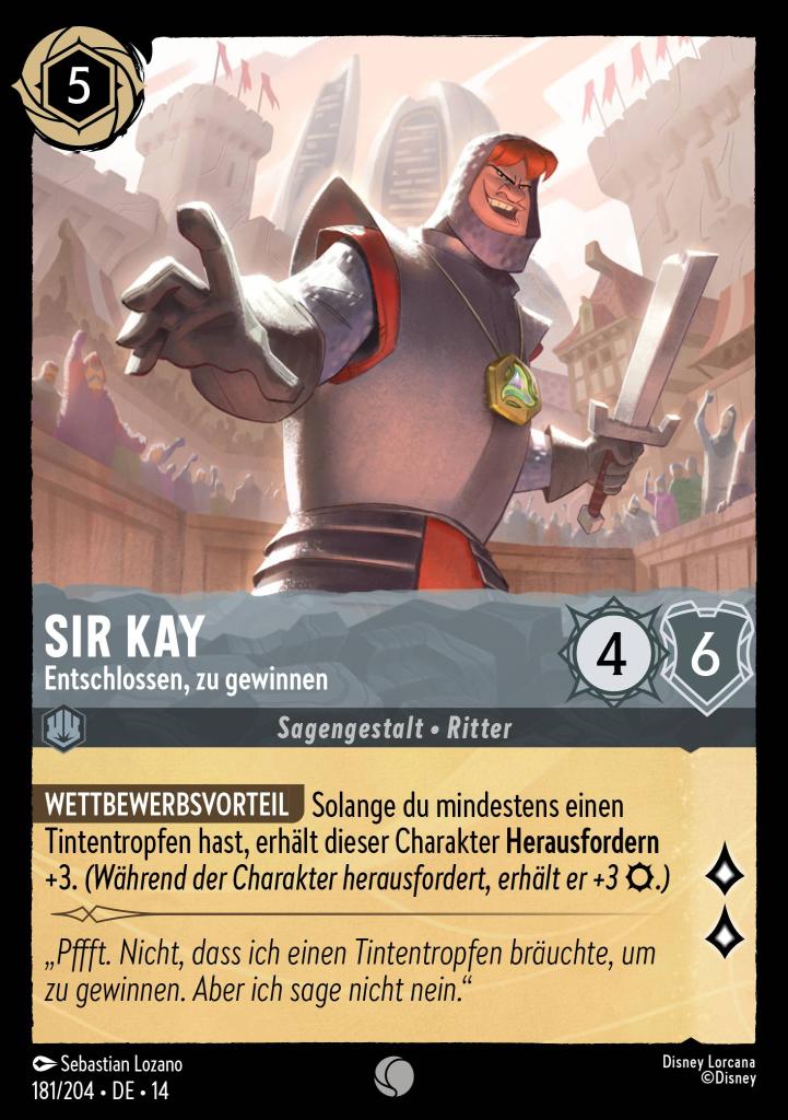 Sir Kay - Entschlossen, zu gewinnen