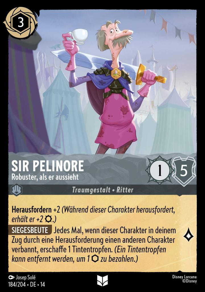 Sir Pelinore - Robuster, als er aussieht