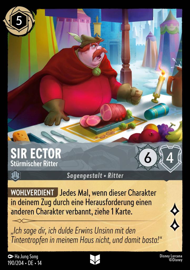 Sir Ector - Stürmischer Ritter