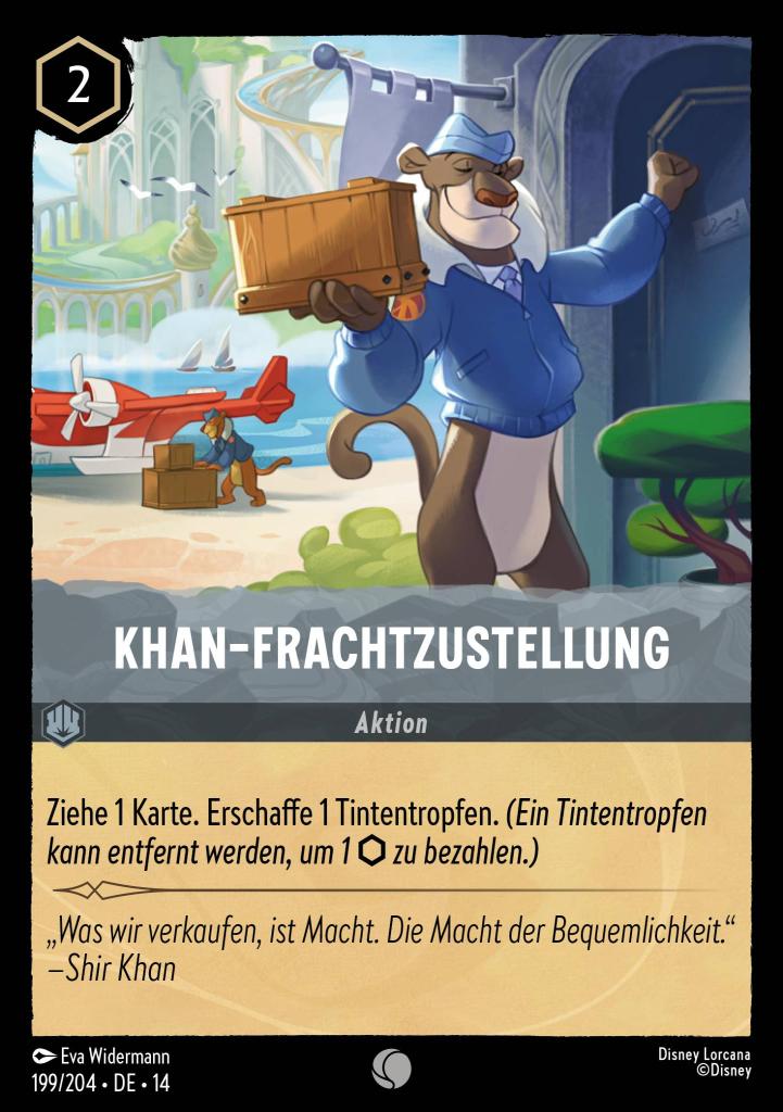 Khan-Frachtzustellung