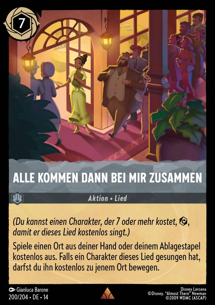 Alle kommen dann bei mir zusammen