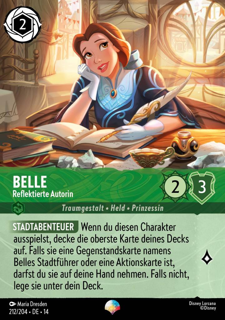 Belle - Reflektierte Autorin