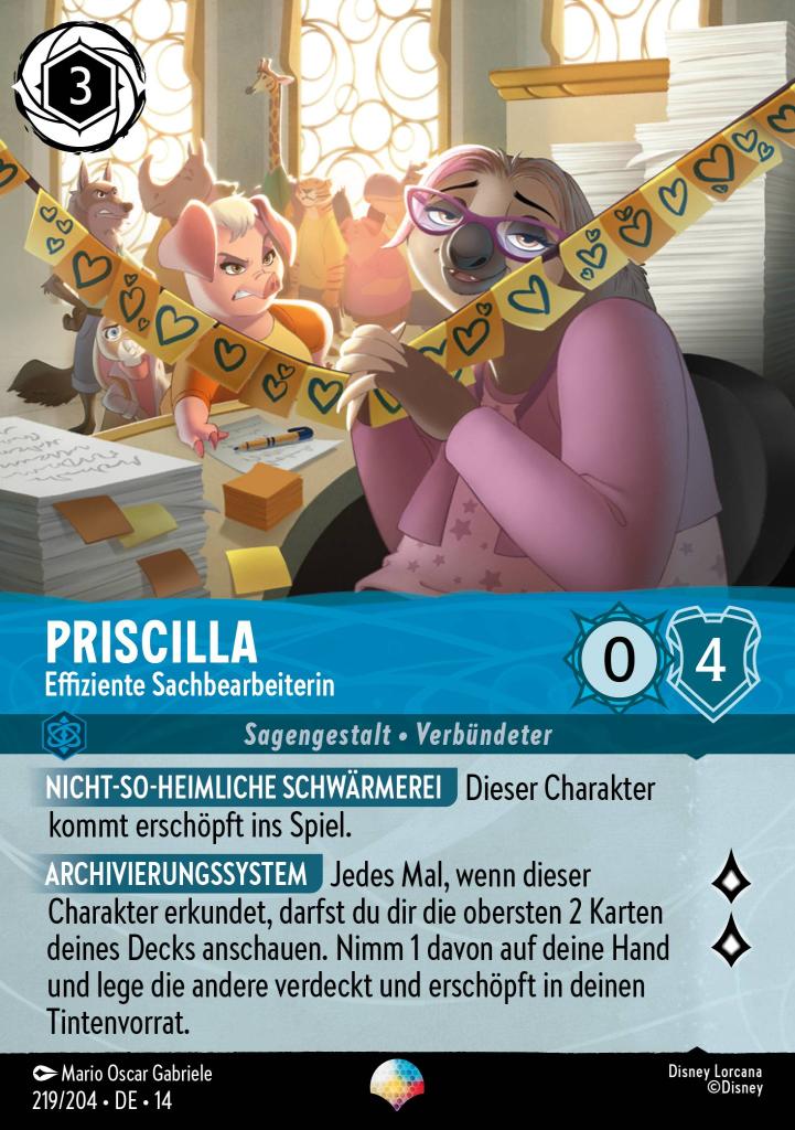 Priscilla - Effiziente Sachbearbeiterin