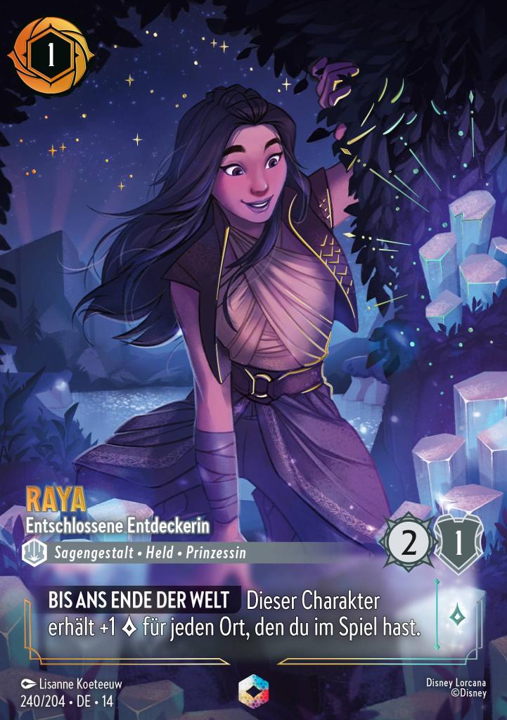 Raya - Entschlossene Entdeckerin