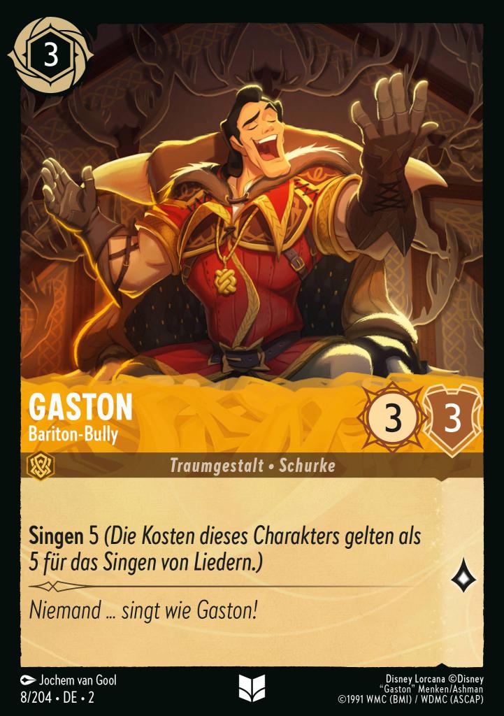 Gaston - Bariton-Bully