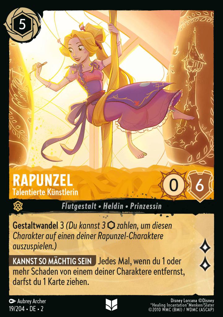 Rapunzel - Talentierte Künstlerin