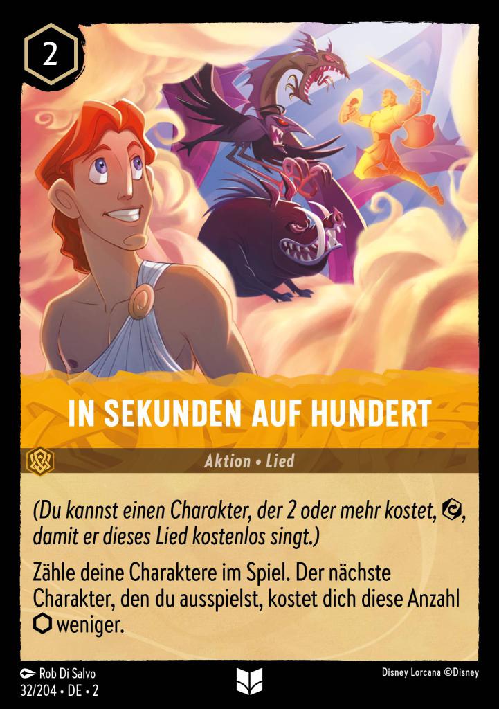 In Sekunden auf Hundert