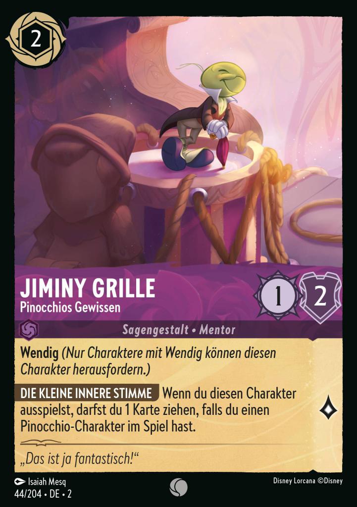 Jiminy Grille - Pinocchios Gewissen