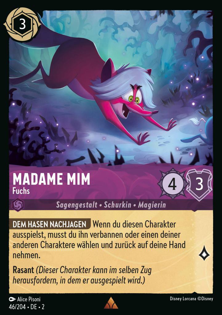 Madame Mim - Fuchs