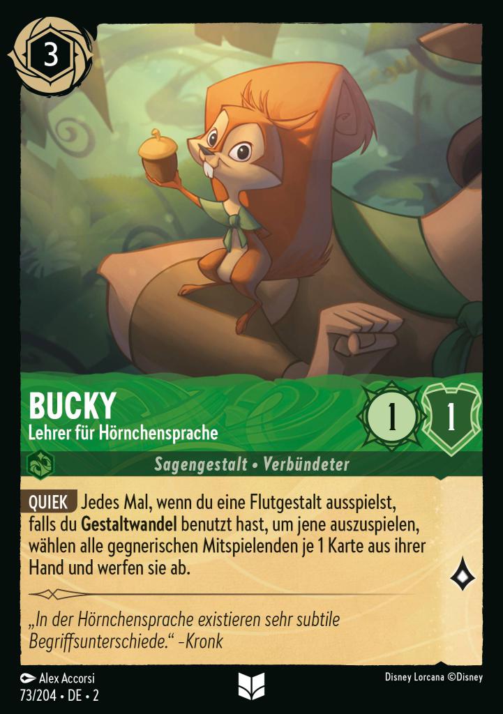 Bucky - Lehrer für Hörnchensprache