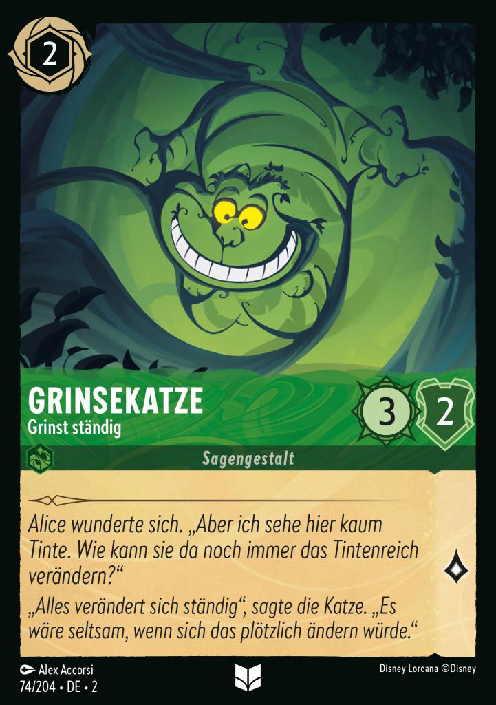 Grinsekatze - Grinst ständig