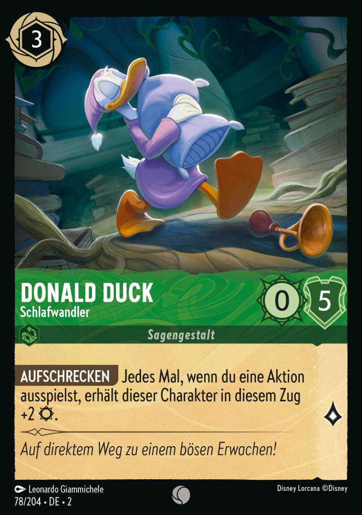 Donald Duck - Schlafwandler