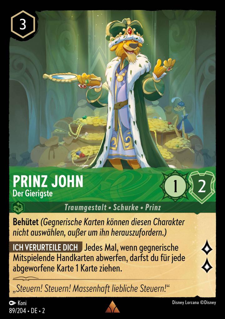 Prinz John - Der Gierigste