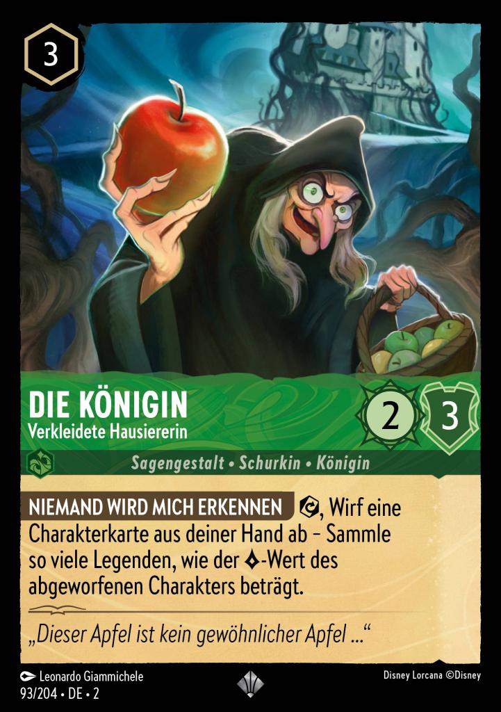 Die Königin - Verkleidete Hausiererin