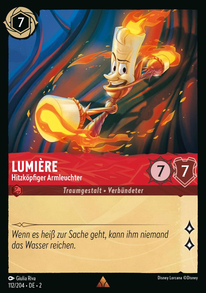 Lumière - Hitzköpfiger Armleuchter