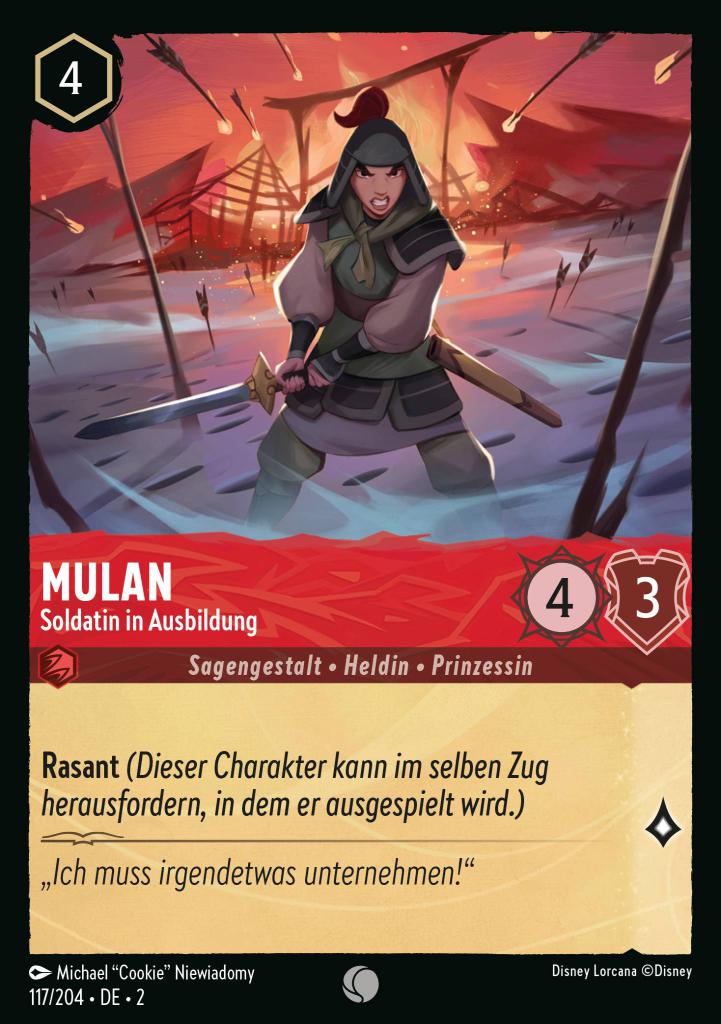 Mulan - Soldatin in Ausbildung