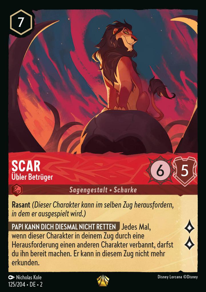 Scar - Übler Betrüger