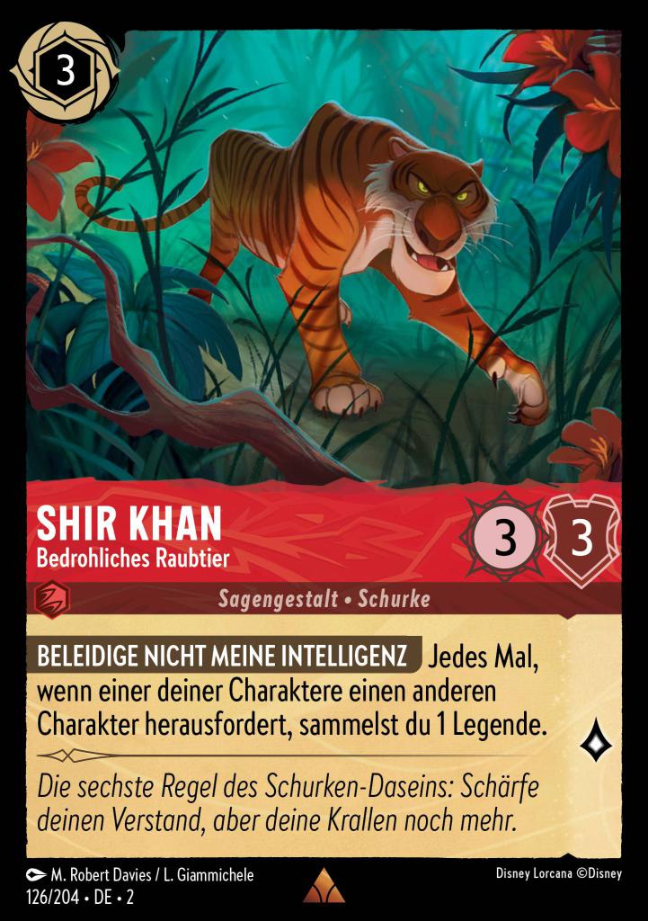 Shir Khan - Bedrohliches Raubtier