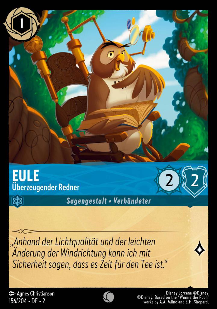 Eule - Überzeugender Redner